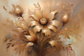Abstract canvas painting wall décor Minimalist Floral landscape colorful